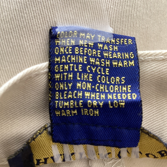 Charter Club Vintage Khaki/Cream Shorts High Waisted Pleated Size 10 - Picture 8 of 8